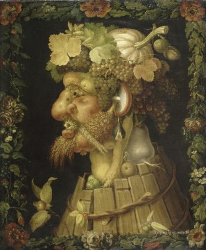 ファンタジー Painting - 1573年秋 ジュゼッペ・アルチンボルド ファンタジー